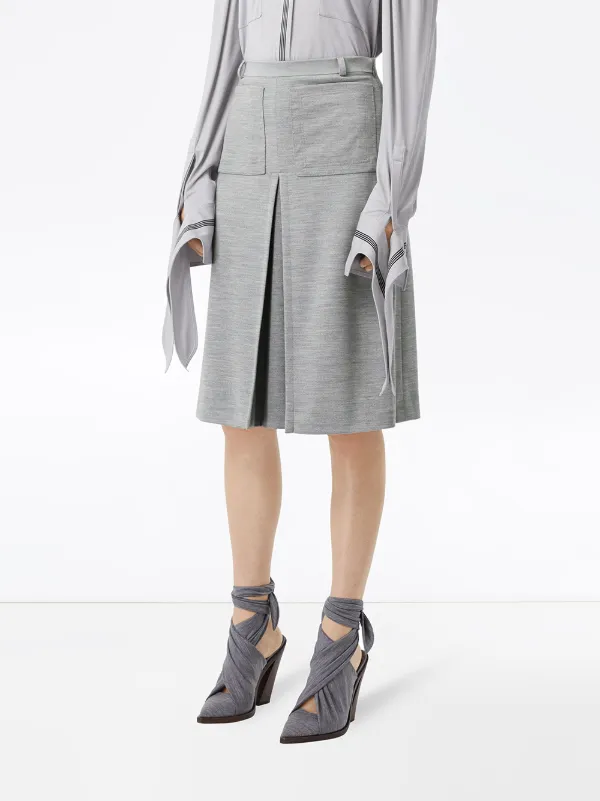 Burberry ボックスプリーツ スカート 通販 - FARFETCH