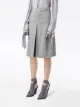Burberry box pleat skirt