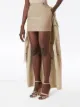 Burberry detachable trench coat detail mini-skirt