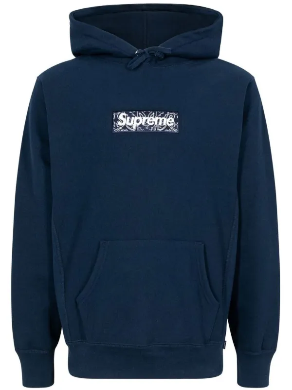 Supreme bandana store box logo sweatshirt