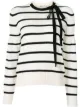 Image 1 of Ports 1961 bow-neck striped sweater