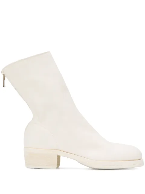 Guidi zipped ankle boots