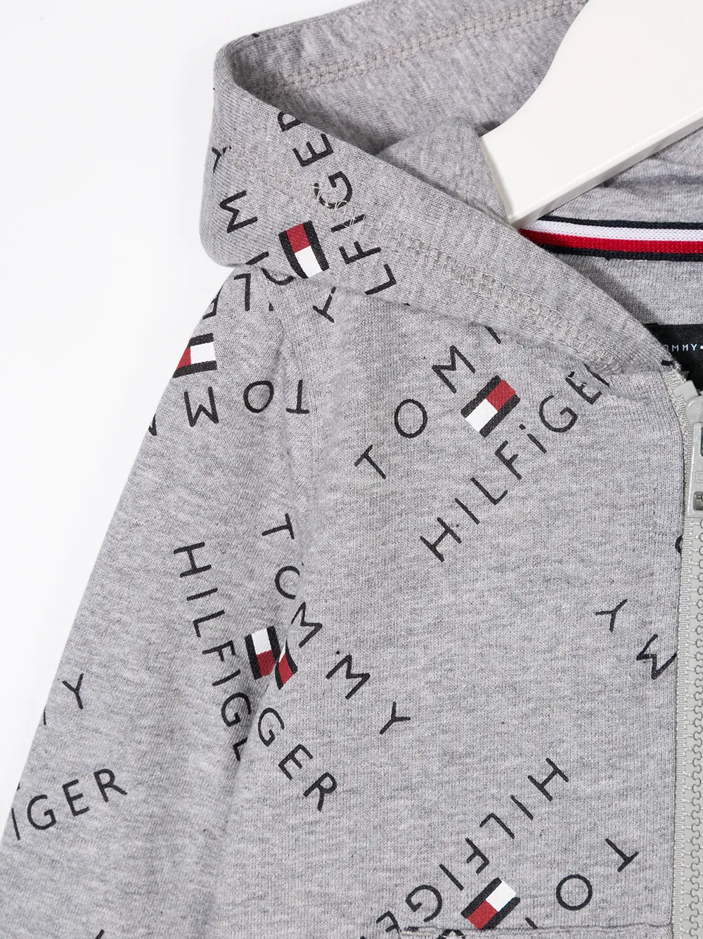 фото Tommy hilfiger junior monogram logo print hoodie