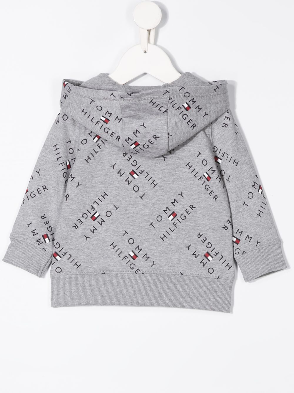 фото Tommy hilfiger junior monogram logo print hoodie