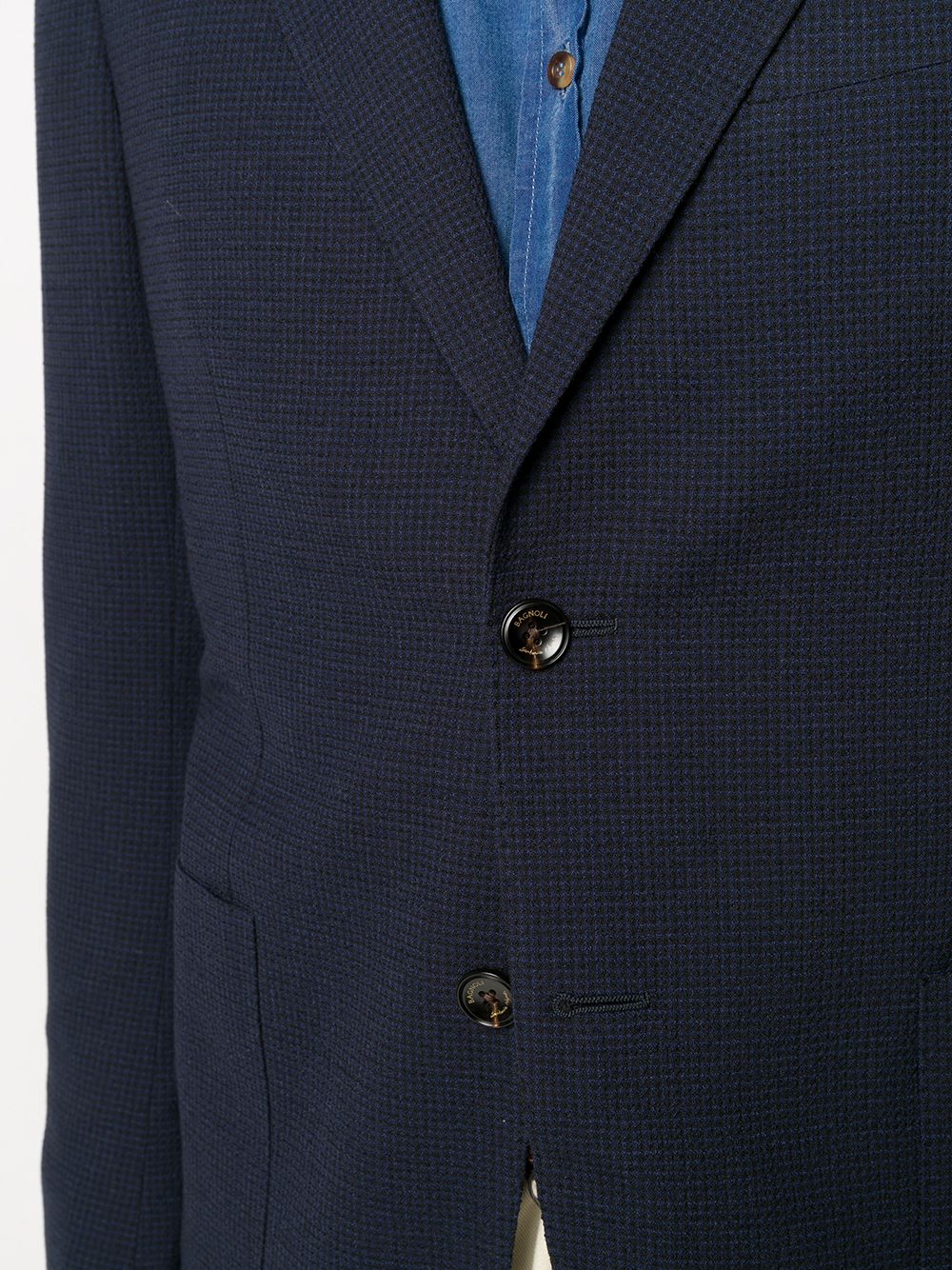 фото Bagnoli sartoria napoli boston checked blazer