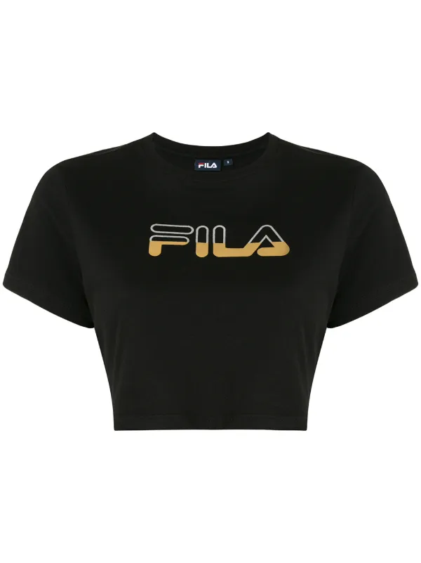cropped fila shirt