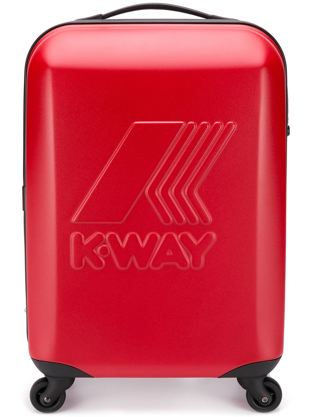 K-WAY LOGO浮雕登机箱