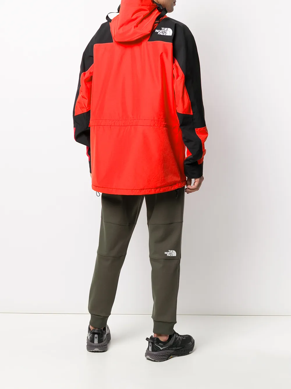 The North Face Jack met colourblocking Rood