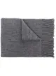 Image 1 of Paco Rabanne ribbed-knit fringe scarf