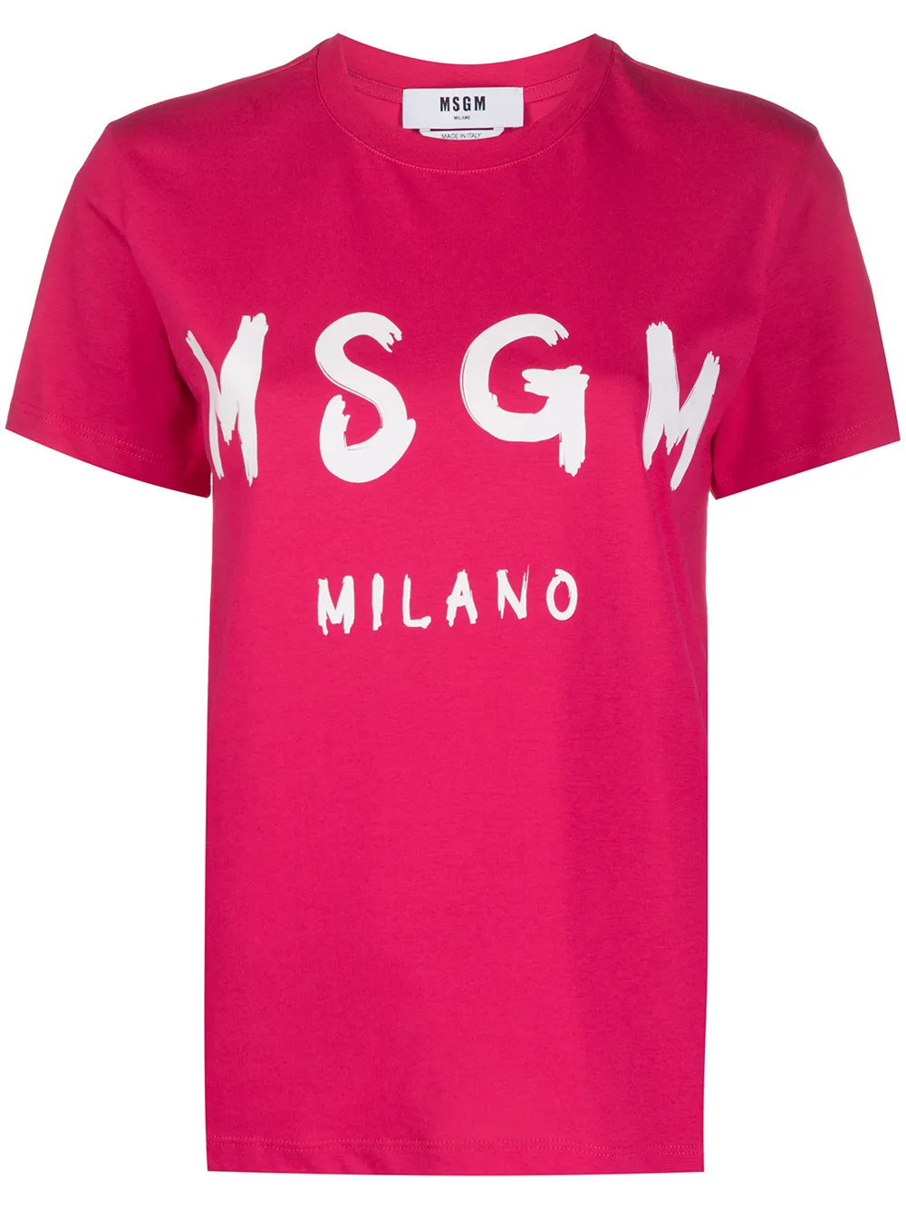 MSGM T-Shirt Mit Logo-Print 5teYm s4AHP MSGM T-Shirt Mit Logo-Print 5teYm s4AHP
