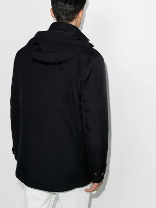 Padded hooded coat展示图