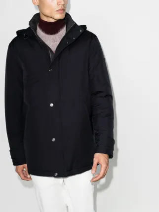 Padded hooded coat展示图