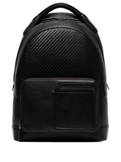 Zegna PELLETESSUTA™ Leather Backpack - Farfetch