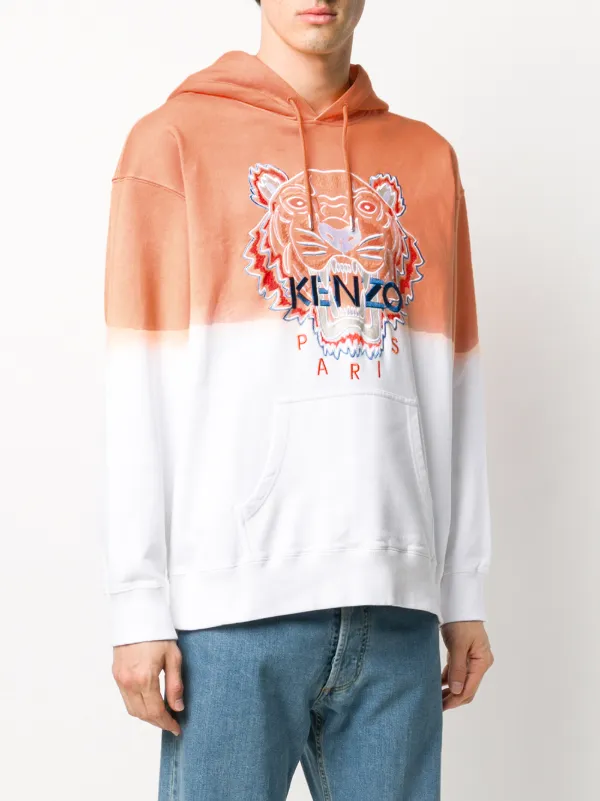 kenzo hoodie orange