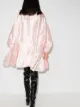 Marques'Almeida gathered shift mini dress