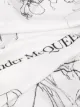 Alexander McQueen sketch-print scarf