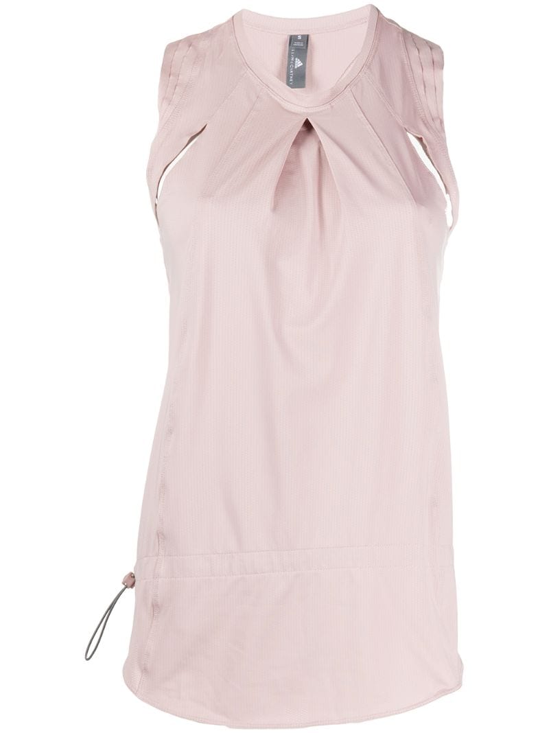 Adidas By Stella Mccartney Cut Out Details Tank Top In Pink