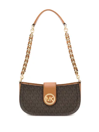 michael kors logo print bag