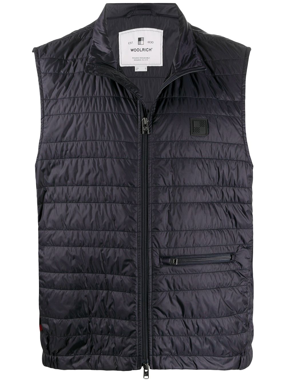 фото Woolrich zipped quilted gilet