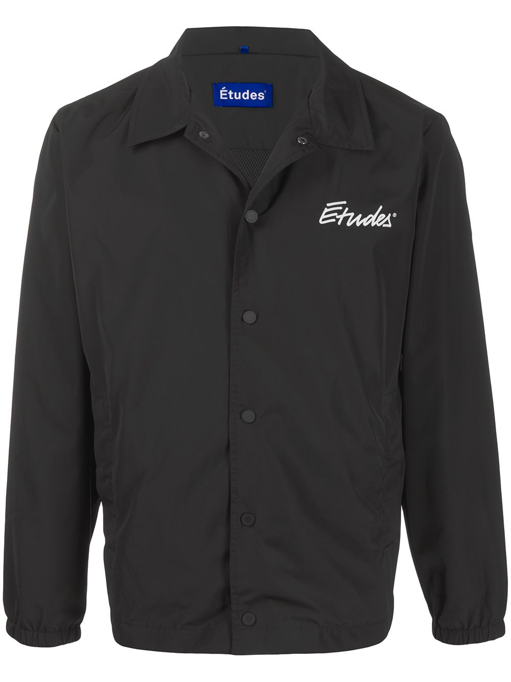 Etudes Studio Chest Logo Shirt Jacket In Black