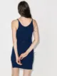 Marques'Almeida feather-embellished ribbed dress