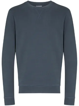 Sunspel blue crew-neck sweatshirt for 