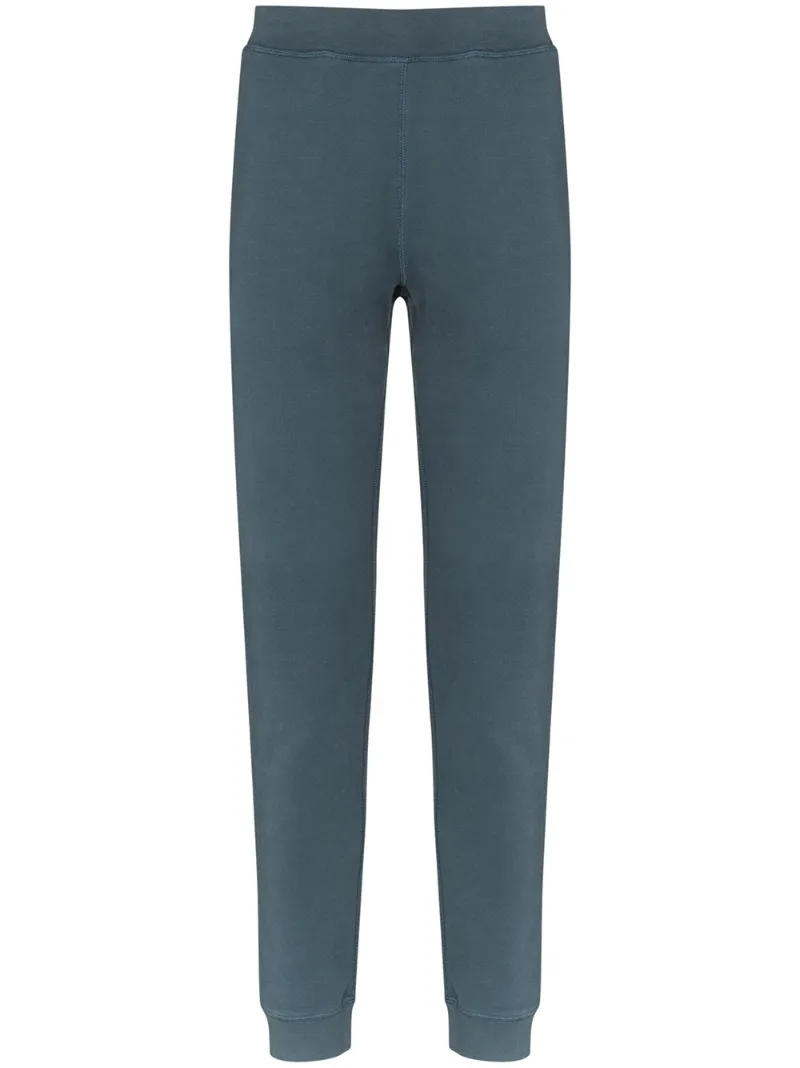 Sunspel Light Jersey Sweatpants In Blue