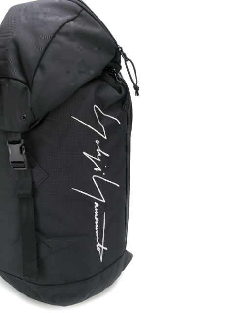 Yohji Yamamoto Logo Backpack - Farfetch