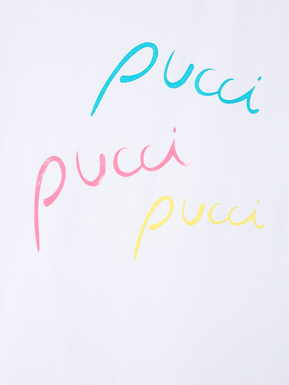фото Emilio pucci junior футболка с логотипом
