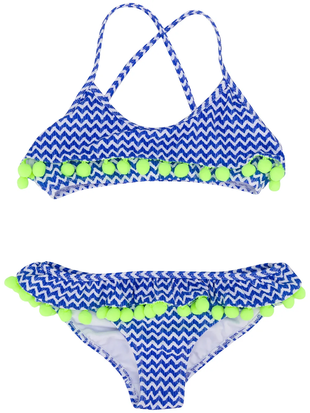 Sunuva zig-zag print bikini set Sunuva zig-zag print bikini set
