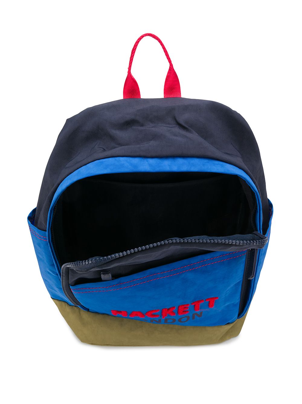 фото Hackett kids colour-block logo backpack