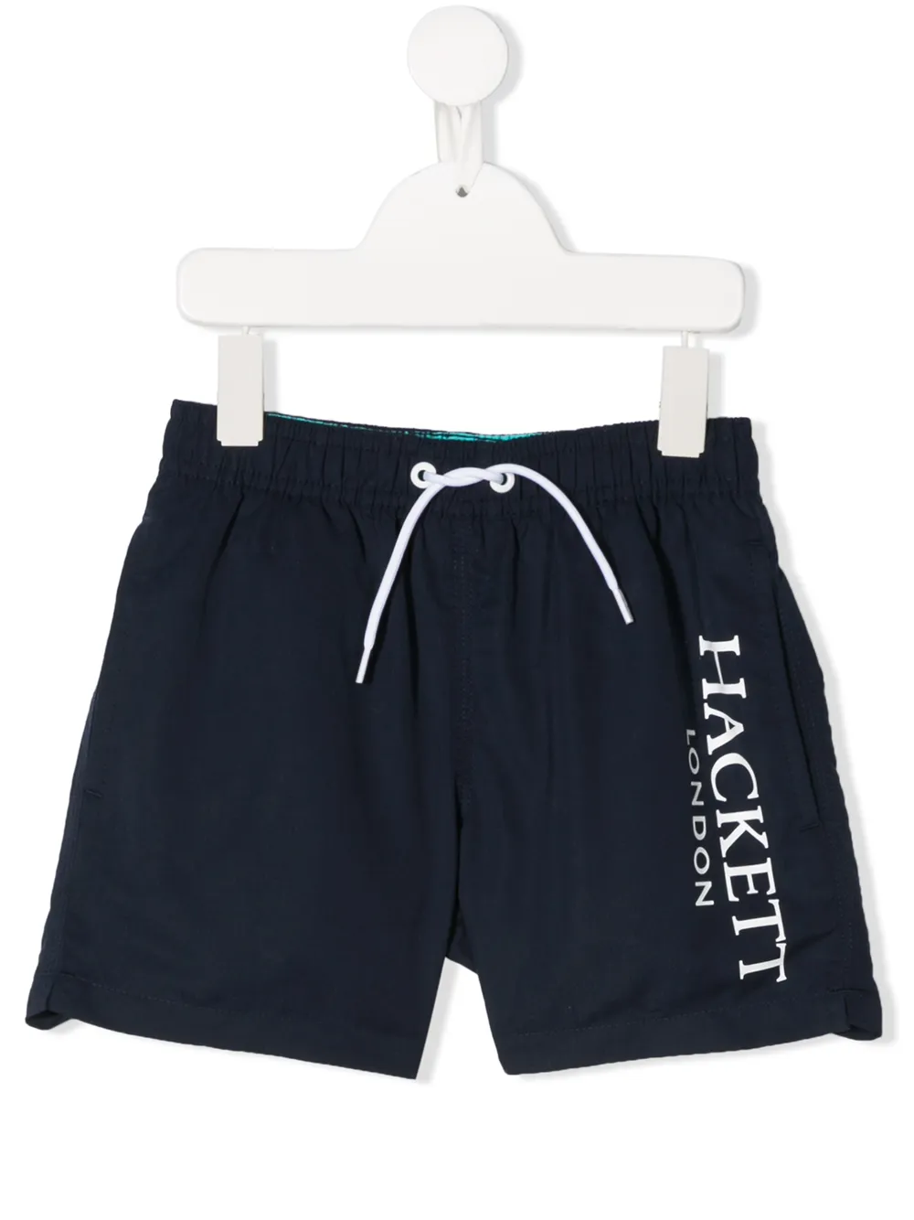 фото Hackett kids logo printed swimming shorts