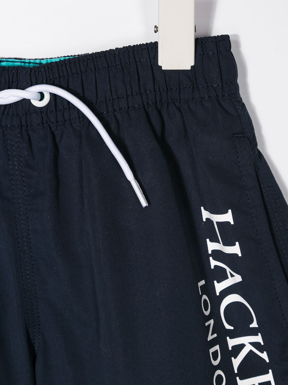 фото Hackett kids logo printed swimming shorts