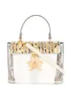 Image 1 of Giancarlo Petriglia snakeskin-print logo tote bag