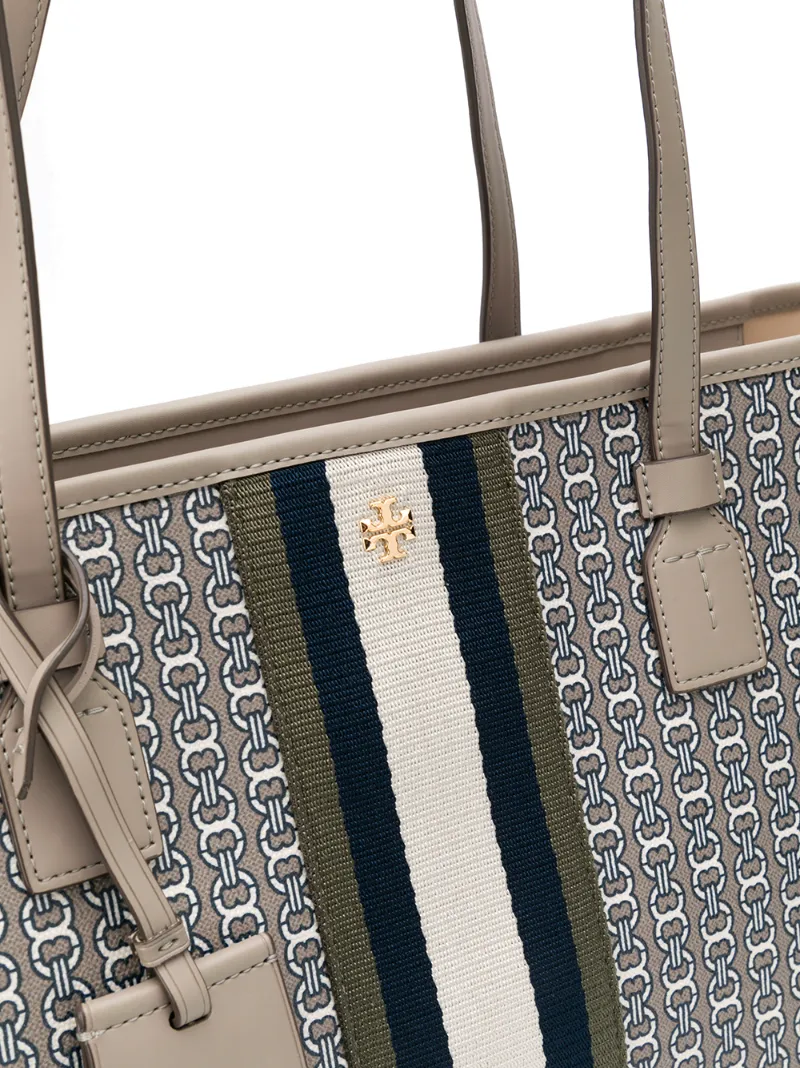 TORY BURCH GEMINI CHAIN PRINT TOTE BAG
