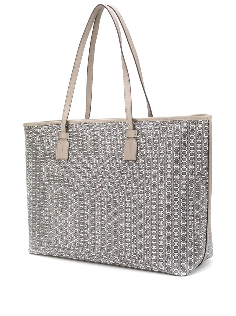 TORY BURCH GEMINI CHAIN PRINT TOTE BAG