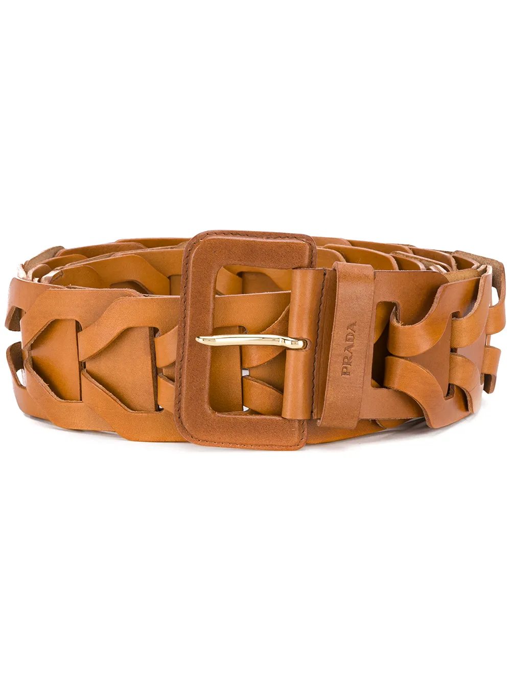 ceinture à design tressé