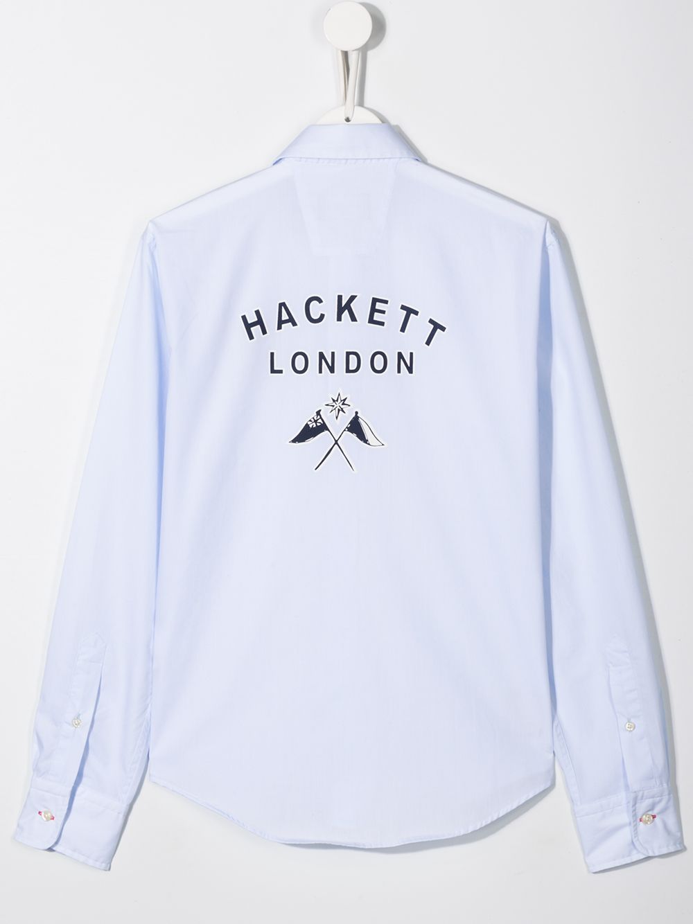 фото Hackett kids teen logo patch shirt