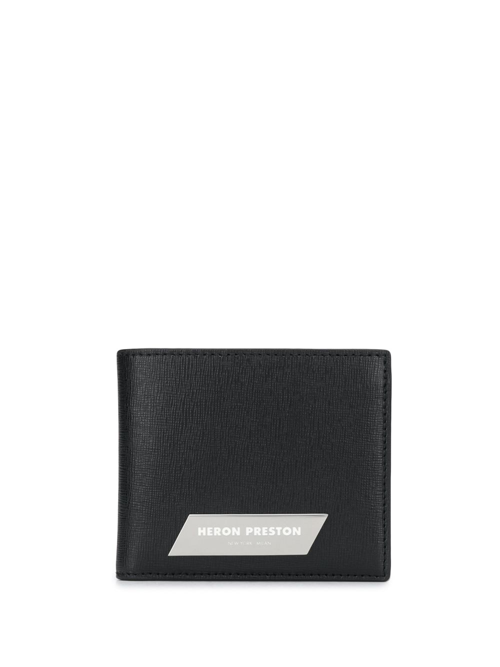 фото Heron preston logo patch bifold wallet