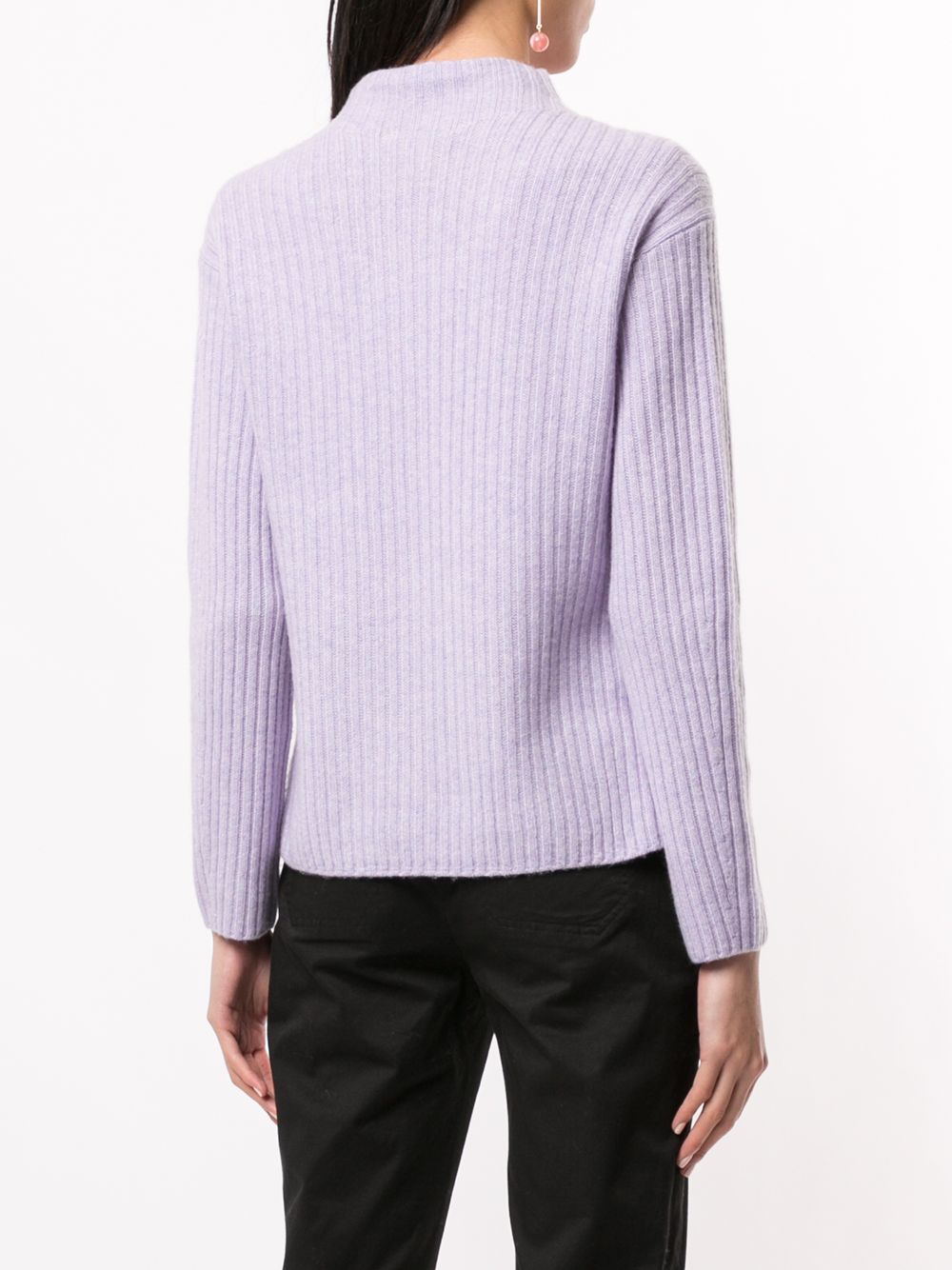 фото Vince mock-neck ribbed jumper