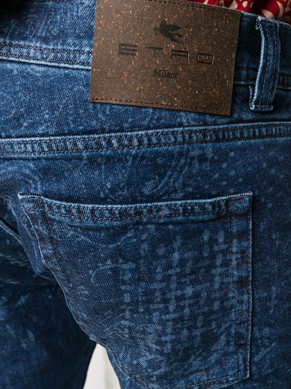 фото Etro джинсы с принтом