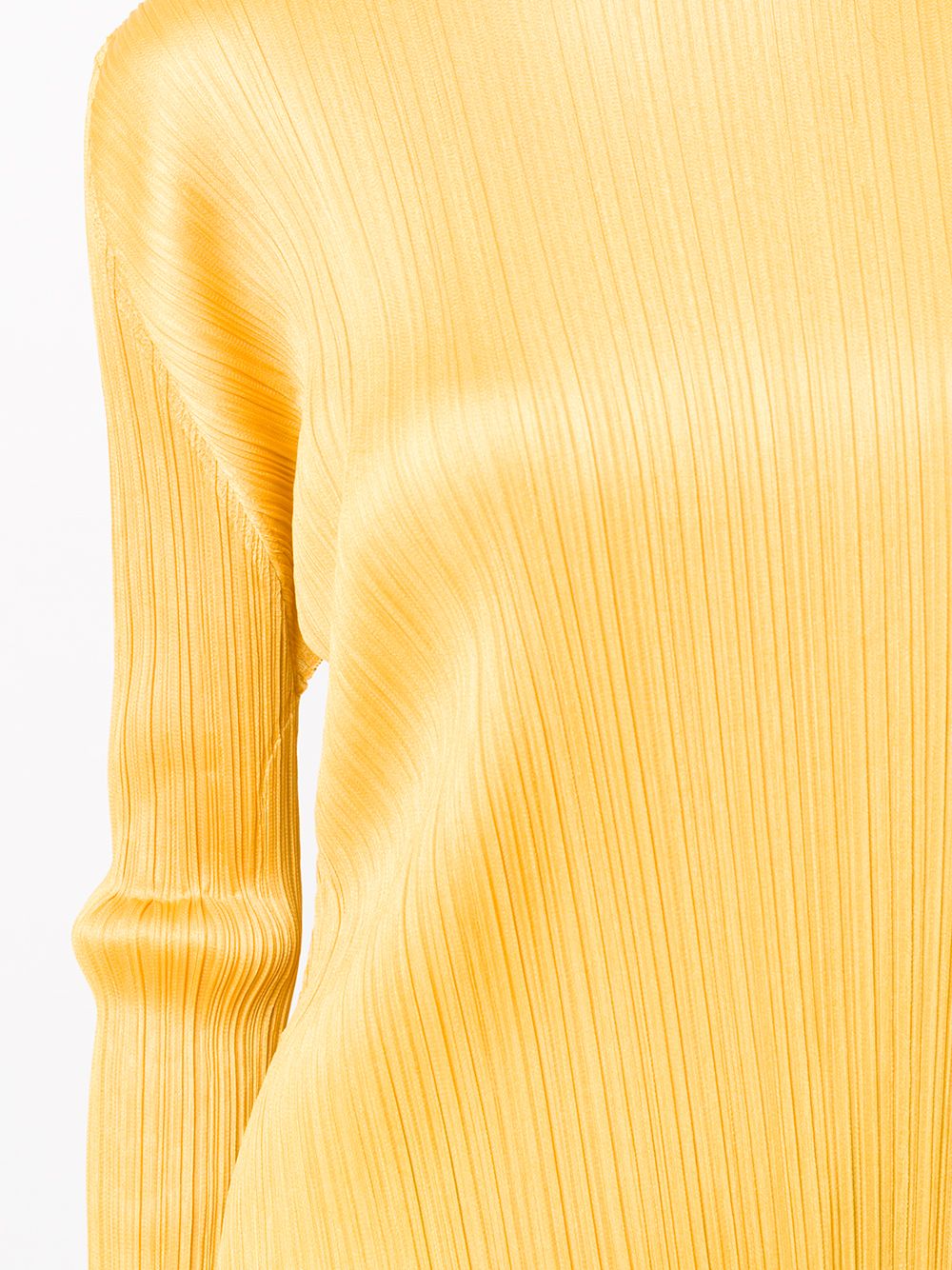 фото Pleats please issey miyake плиссированный топ с круглым вырезом