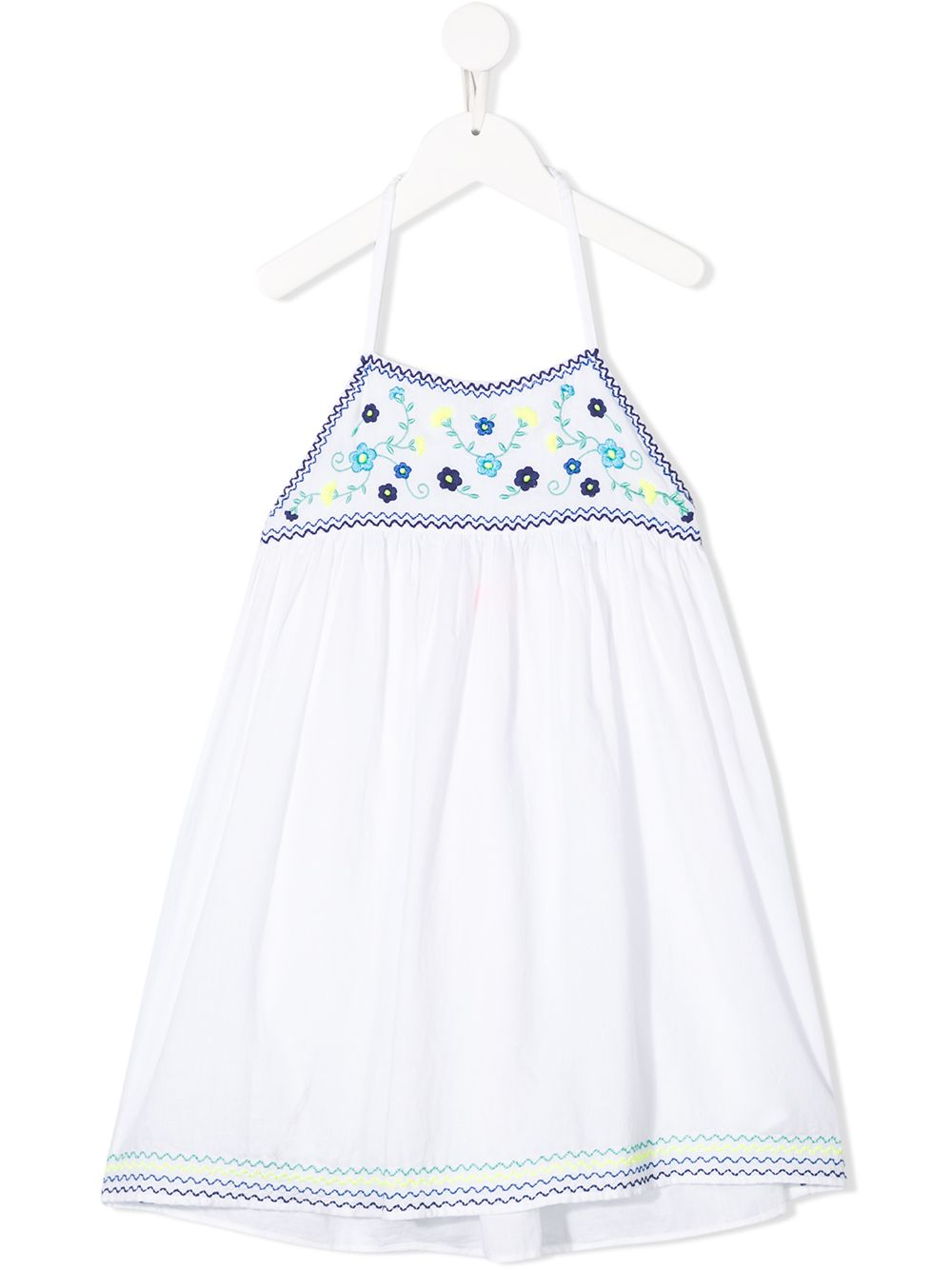 kids white beach dress