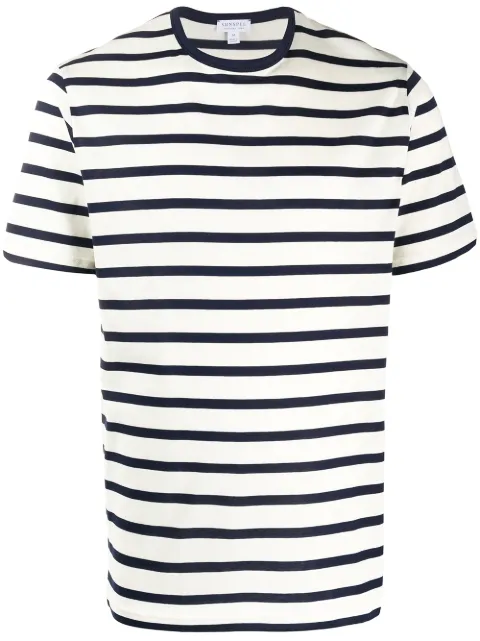 Sunspel playera a rayas
