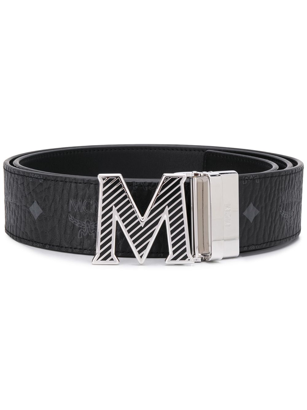 фото Mcm logo plaque belt