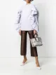 Image 2 of Givenchy pinstriped ruffled sleeves blouse