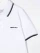 Woolrich Kids قميص بولو بتطريز شعار الماركة