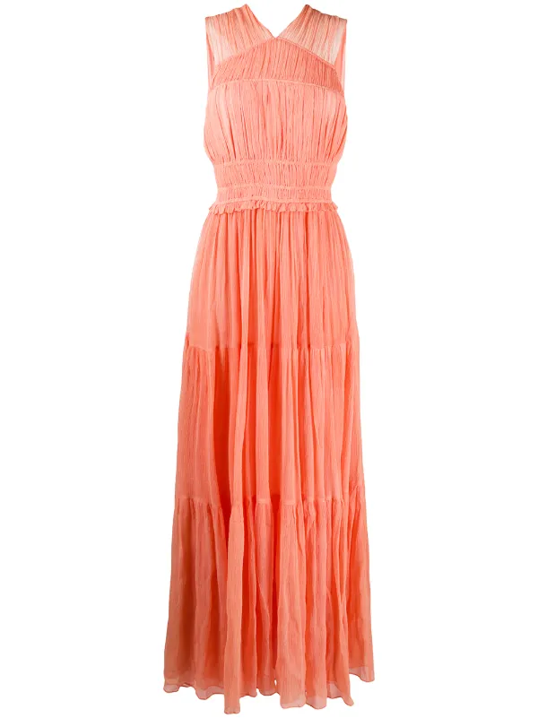 empire line maxi dress