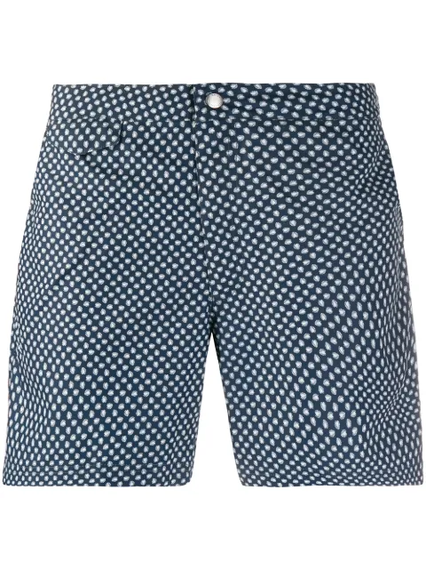 Sunspel micro print swim shorts