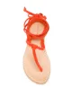 P.A.R.O.S.H. lace-up thong sandals